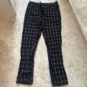Women’s plaid casual/work pants